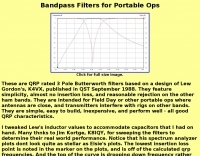 Bandpass Filters for Portable Usage Picture