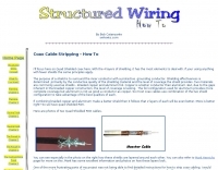 Coax Cable Stripping