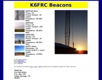 DXZone K6FRC Beacons