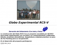 Globo Experimental RCS-V