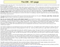 The EMI - RFI page Picture