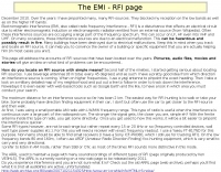 DXZone The EMI - RFI page