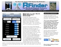 RFinder Worldwide Repeater Directory