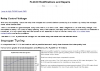 FL2100 Modifications and Repairs 