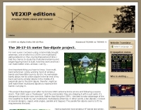 DXZone The 20-17-15 meter fan-dipole project