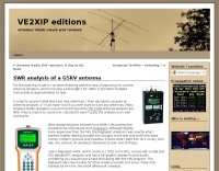SWR analysis of a G5RV antenna Picture