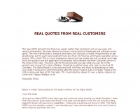 Alpha 9500 customer quotes