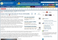 Ham Radio for persons with Disability