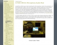 IC7000 HM151 Microphone Audio Mod