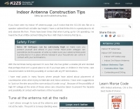 Indoor Antenna Construction Tips