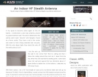 Indoor Stealth HF Antenna Picture