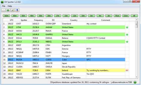 DX Spotter by YO8SAW Picture