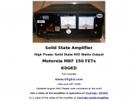 High Power Solid State 600 Watts Amp