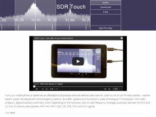 SDR Touch - Android SDR