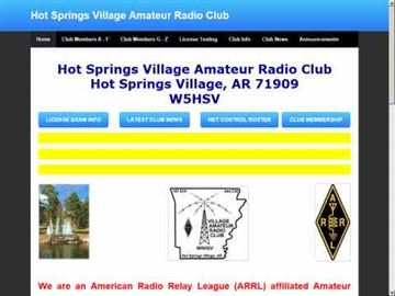 Hot Springs Village Amateur Radio Club Picture