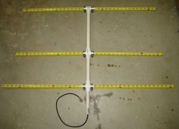 Tape Measure Yagi antenna Picture