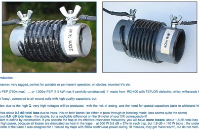Coax Traps Picture