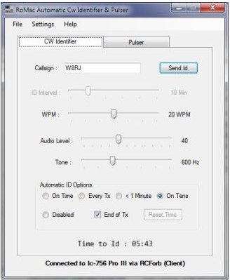 DXZone RoMac Automatic CW Identifier