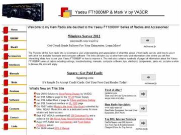FT-1000 Mark V and  MD 200 Picture