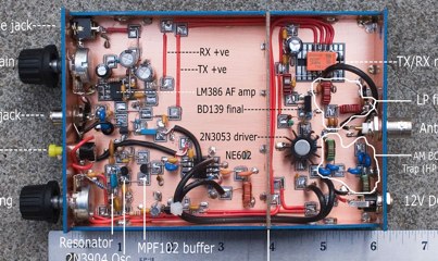 The VK3YE Micro 40 DSB Transceiver Picture