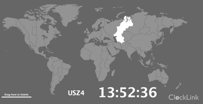DXZone Interactive World Clock