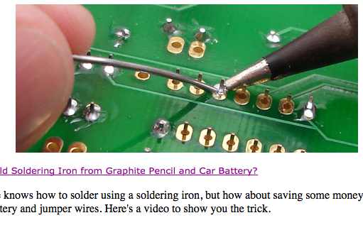 Tips And Tutorial Videos On Soldering Picture