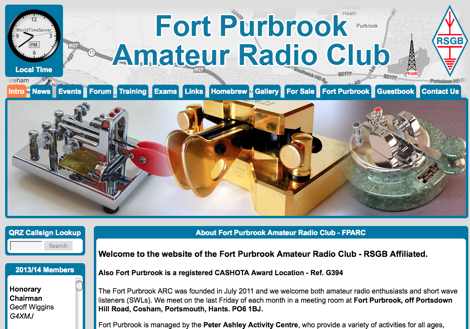 DXZone Fort Purbrook Amateur Radio Club