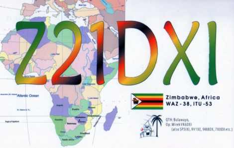Z21DXI Zimbabwe Picture