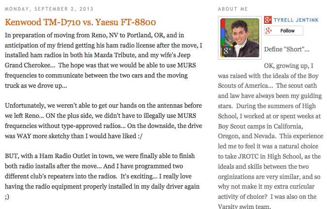 Kenwood TM-D710 vs. Yaesu FT-8800 Picture