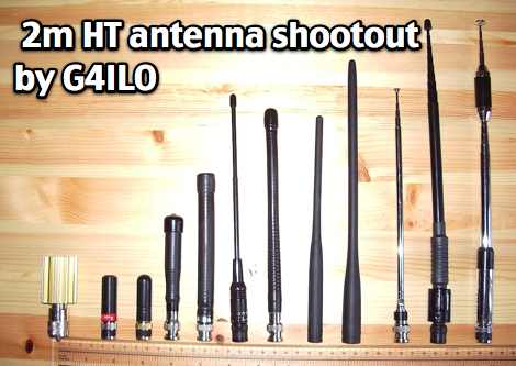 2m HT antenna shootout 