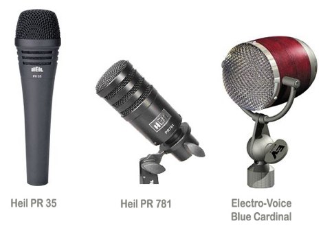 Mic comparison Picture