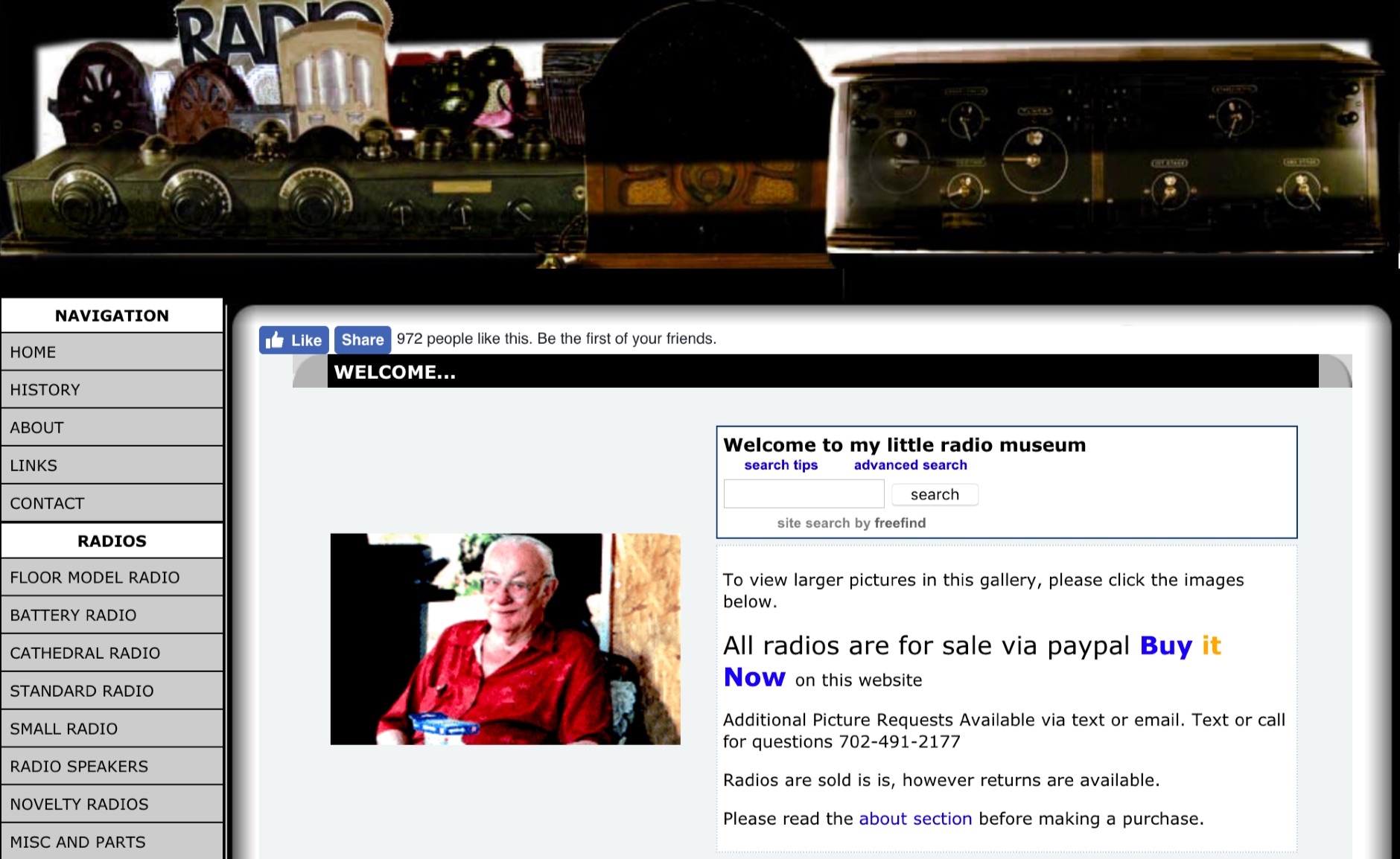 AntiqueTubeRadio.com Discover over 1200 antique radios