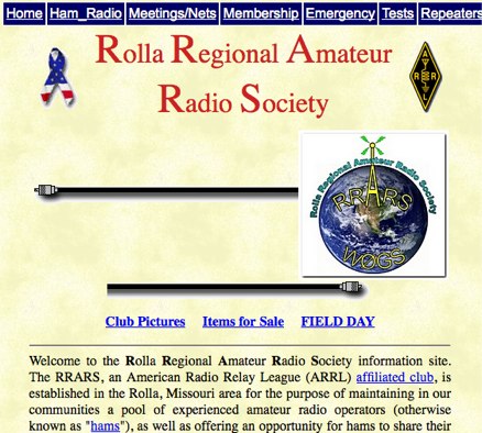 Rolla Regional Amateur Radio Society Picture