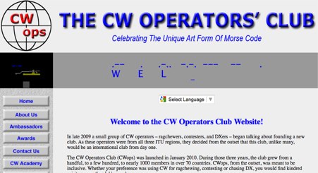 CW Operators Club Picture