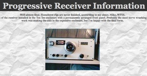 DXZone Progressive Receiver Information by AA3SJ