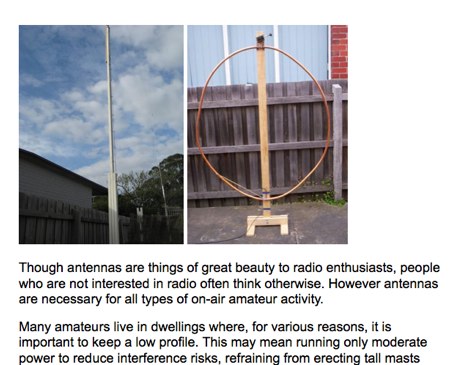 Antennas for confined spaces