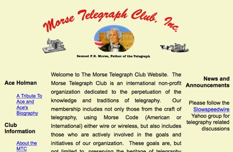 The Morse Telegraph Club Picture