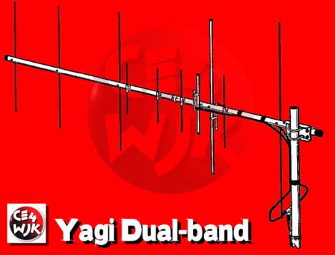 Dual Band Yagi Antenna Resource Detail The Dxzone Com - Diy Vhf Uhf Yagi Antenna