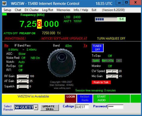 DXZone W4MQ Remote Base Software