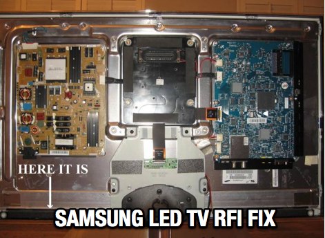 DXZone RFI problem on Samsung TV