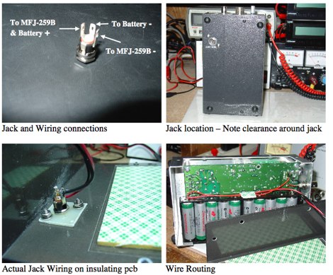Fast Charge your MFJ-259B Internal Batteries 