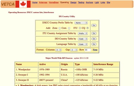 DXZone DXCC custom lists