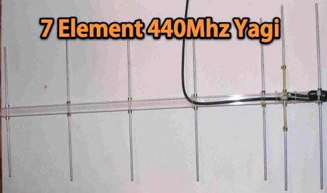 7 Element 440Mhz Yagi