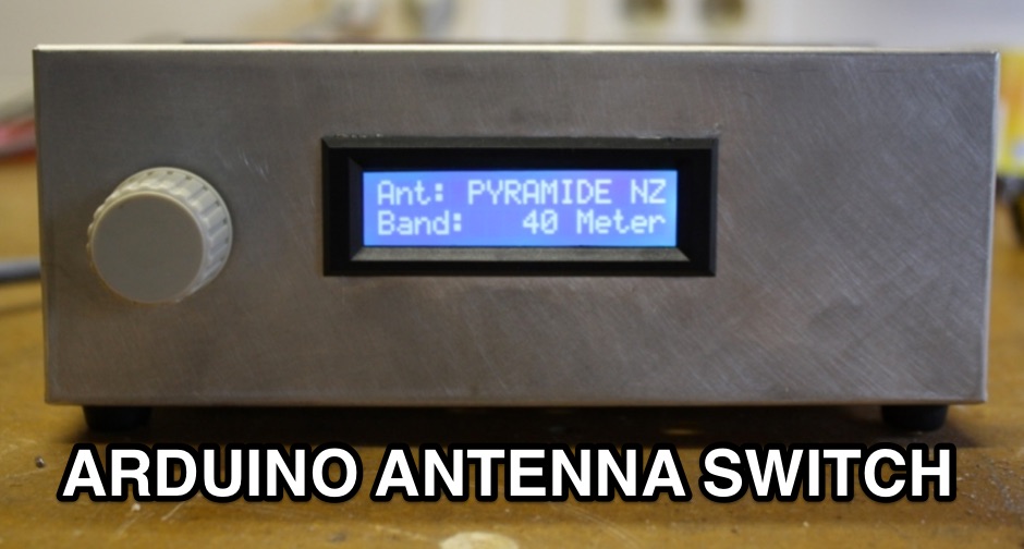 DXZone Antenna switch controlled by Arduino Uno