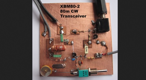 80m XBM80-2 QRP CW transceiver Picture