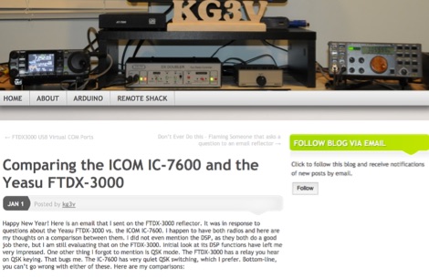 ICOM IC-7600 vs Yaesu FTDX-3000