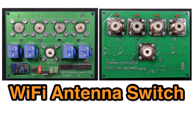 4x1 WiFi Wireless Antenna Switch for Amateur Radio Picture