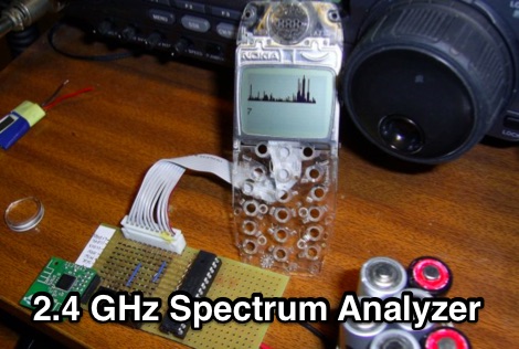 DXZone Handheld 2.4 GHz Spectrum Analyzer