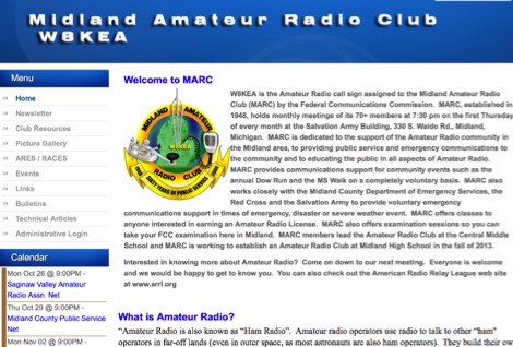 W8KEA Midland Amateur Radio Club Picture