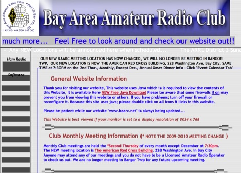 KB8YUR Bay Area Amateur Radio Club